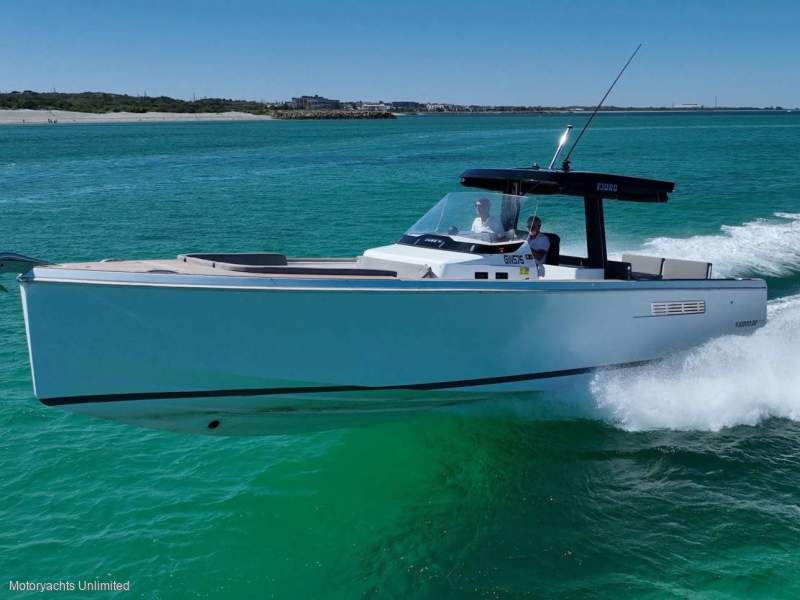 Fjord 38 xpress Super chic, superyacht dayboat