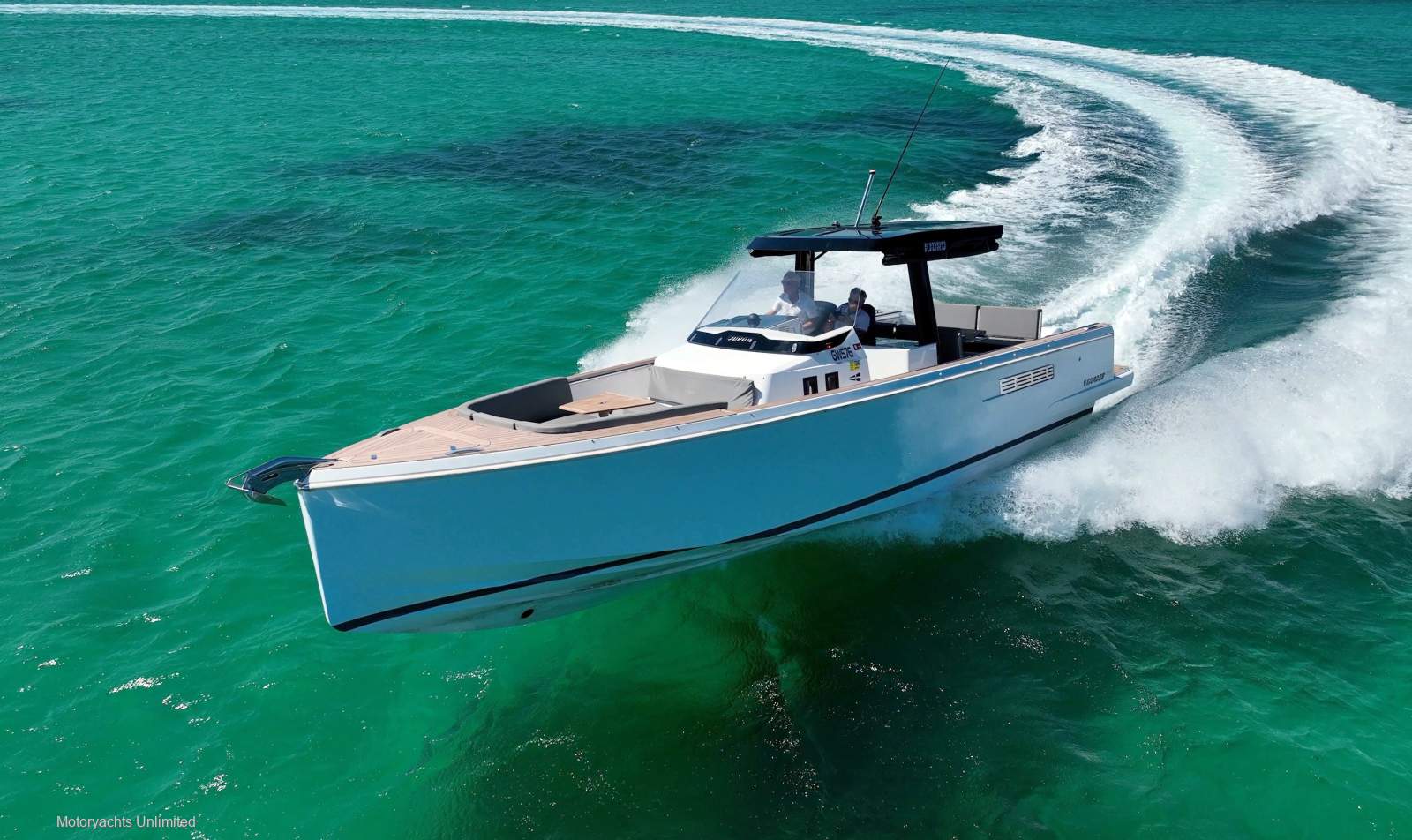 Fjord 38 xpress Super chic, superyacht dayboat