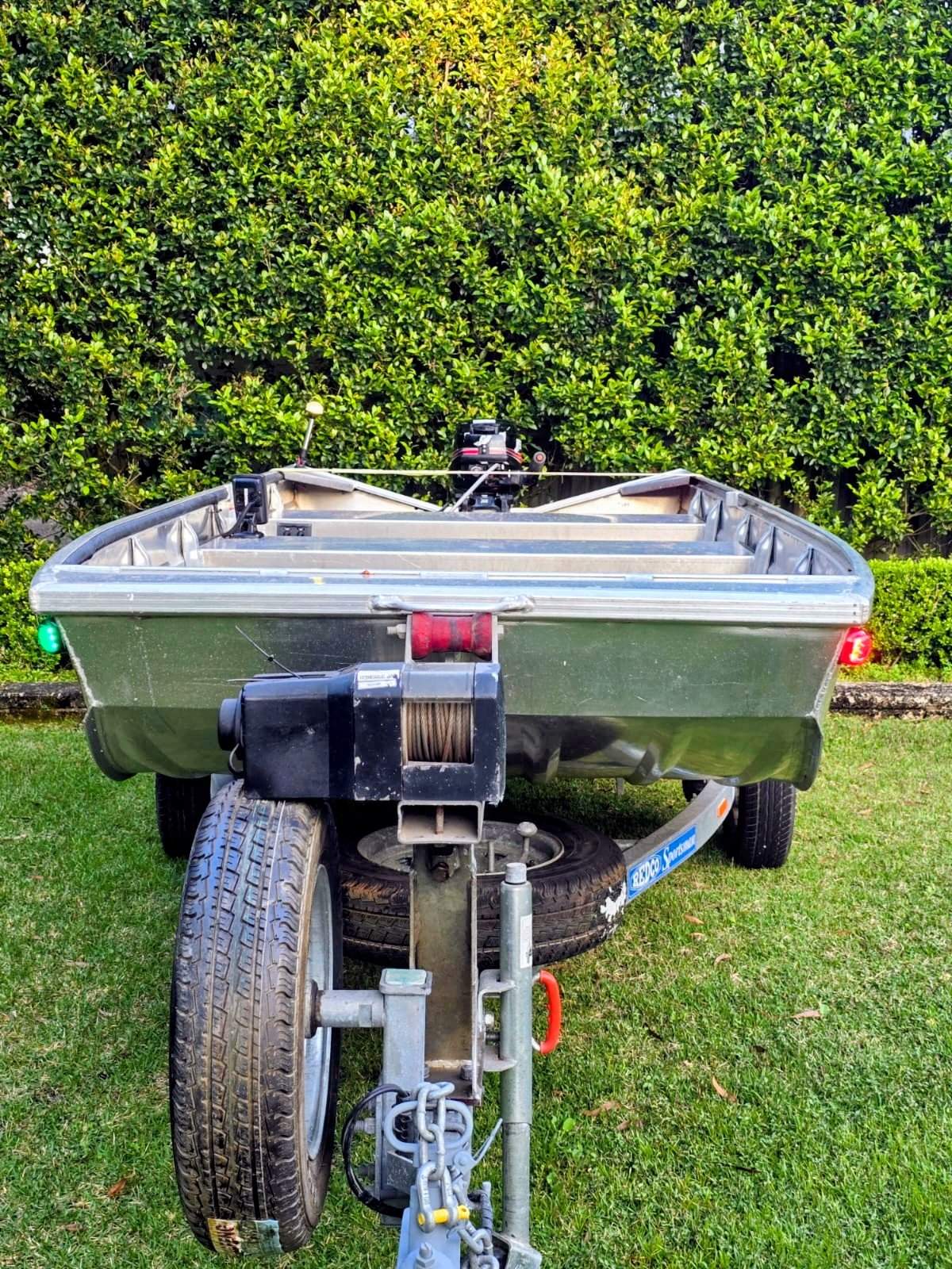 Sea Jay 3.85 Punt 3.85m Aluminium Boat Tinnie