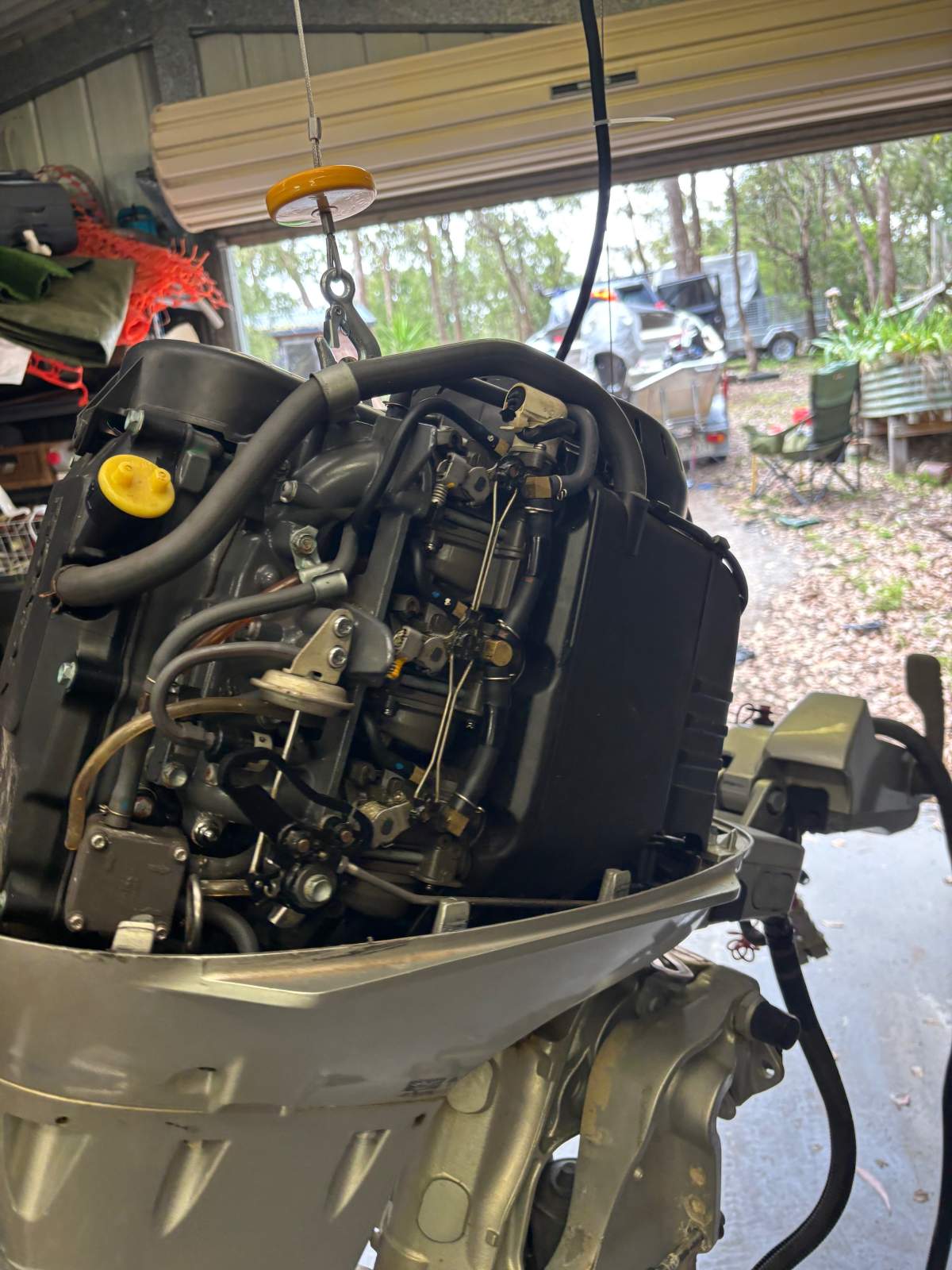 Honda 4-stroke long shaft electric trim / start