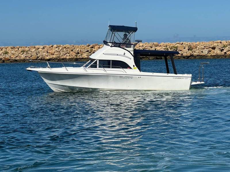 Caribbean 27 Flybridge Cruiser Full electrical refit and new engines 2024