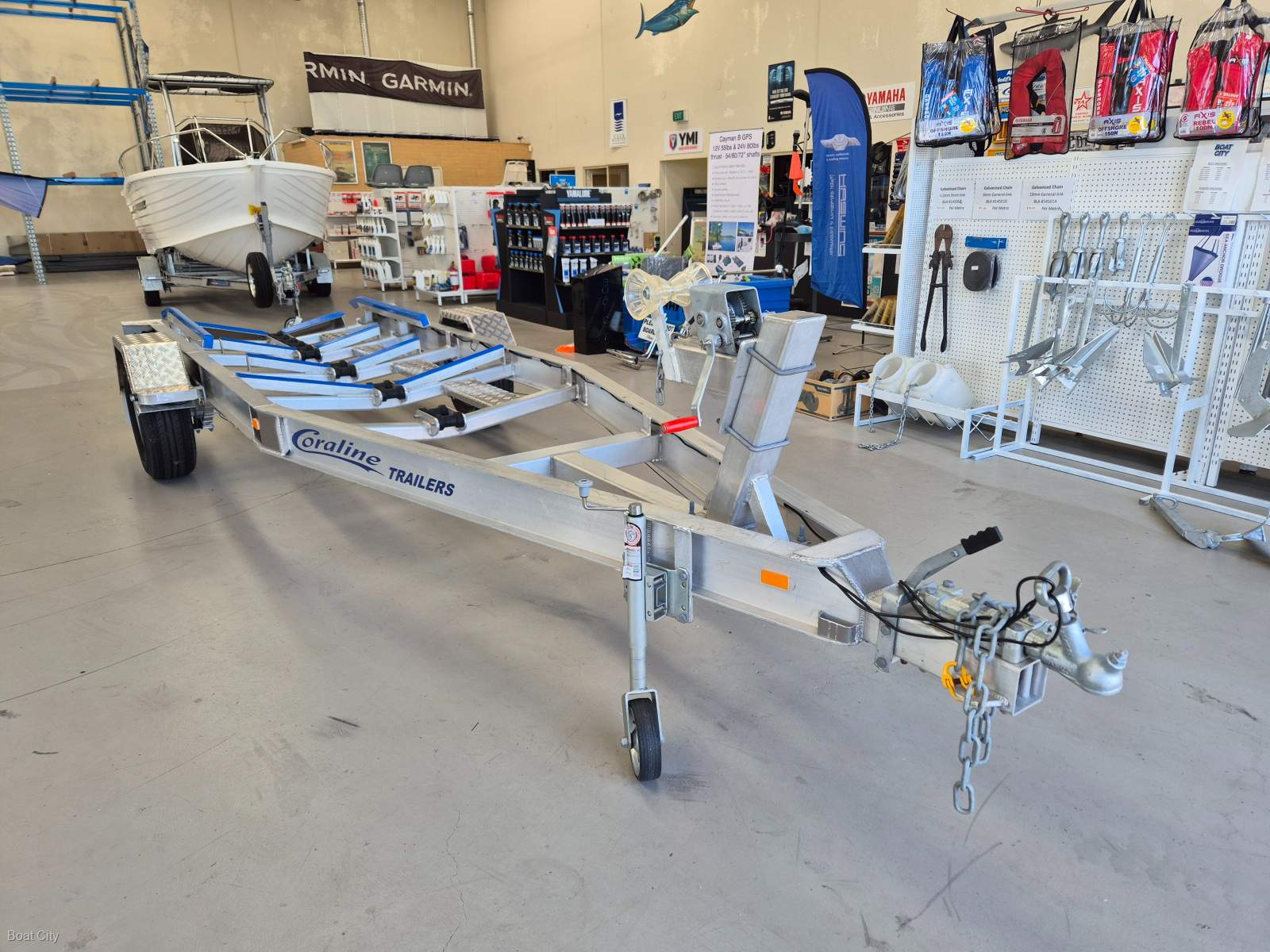 Coraline Alloy I beam trailer