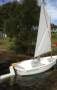 Carter 30:Walker 10 dinghy with sailing rig