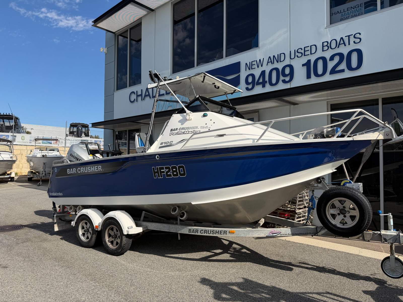 Bar Crusher 610C - With 135HP Honda 4-Stroke