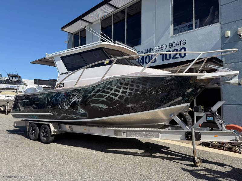 Genesis 760xl Hard Top Cuddy Cab - Twin 250 HP white Mercury 4 stroke low hours
