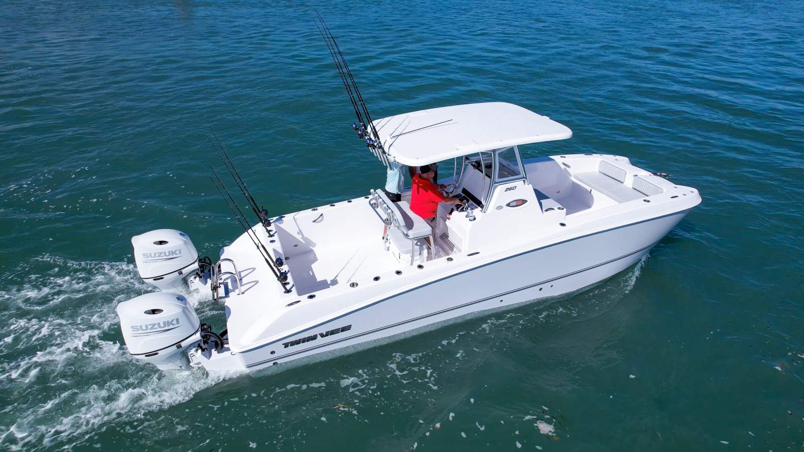 Twin Vee STX 240 - Twin 200hp outboards Including Licenced Trailer