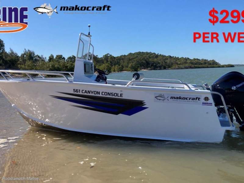 Makocraft 561 Canyon Console B, M, T PACKAGE FROM ROCKHAMPTON MARINE!!