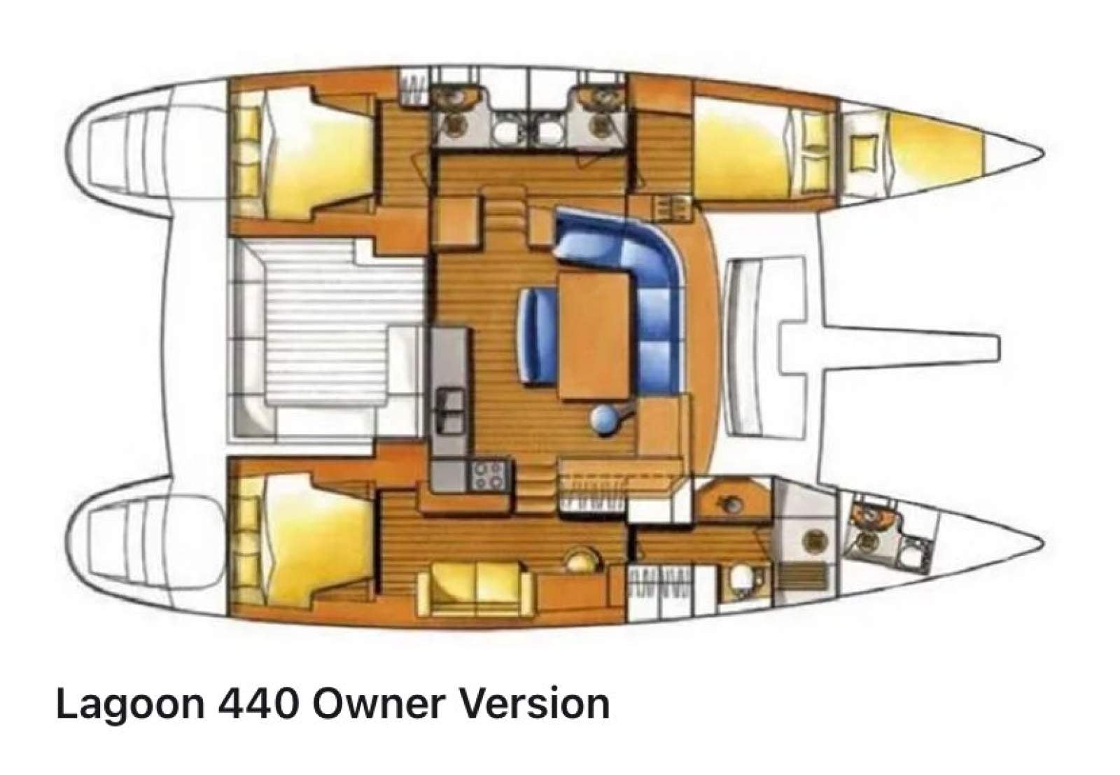 Lagoon 440 Exceptional Cruising / Bluewater Catamaran