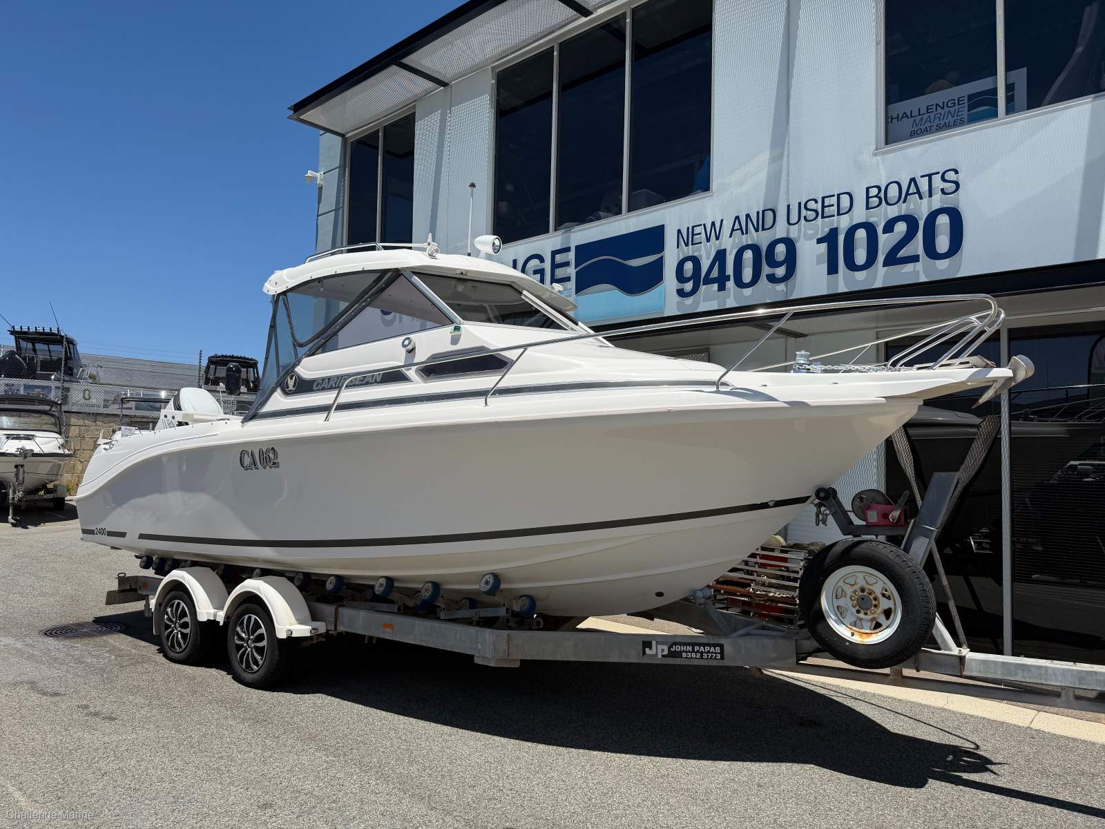 Caribbean 2400 - 300 HP Suzuki White fitted 4 stroke14-2-24