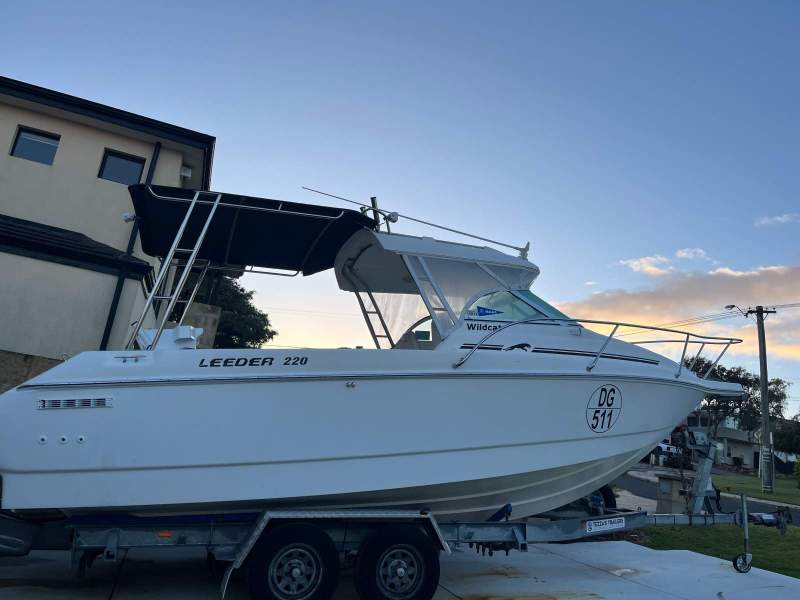 Leeder Wildcat 220 Fibreglass boat