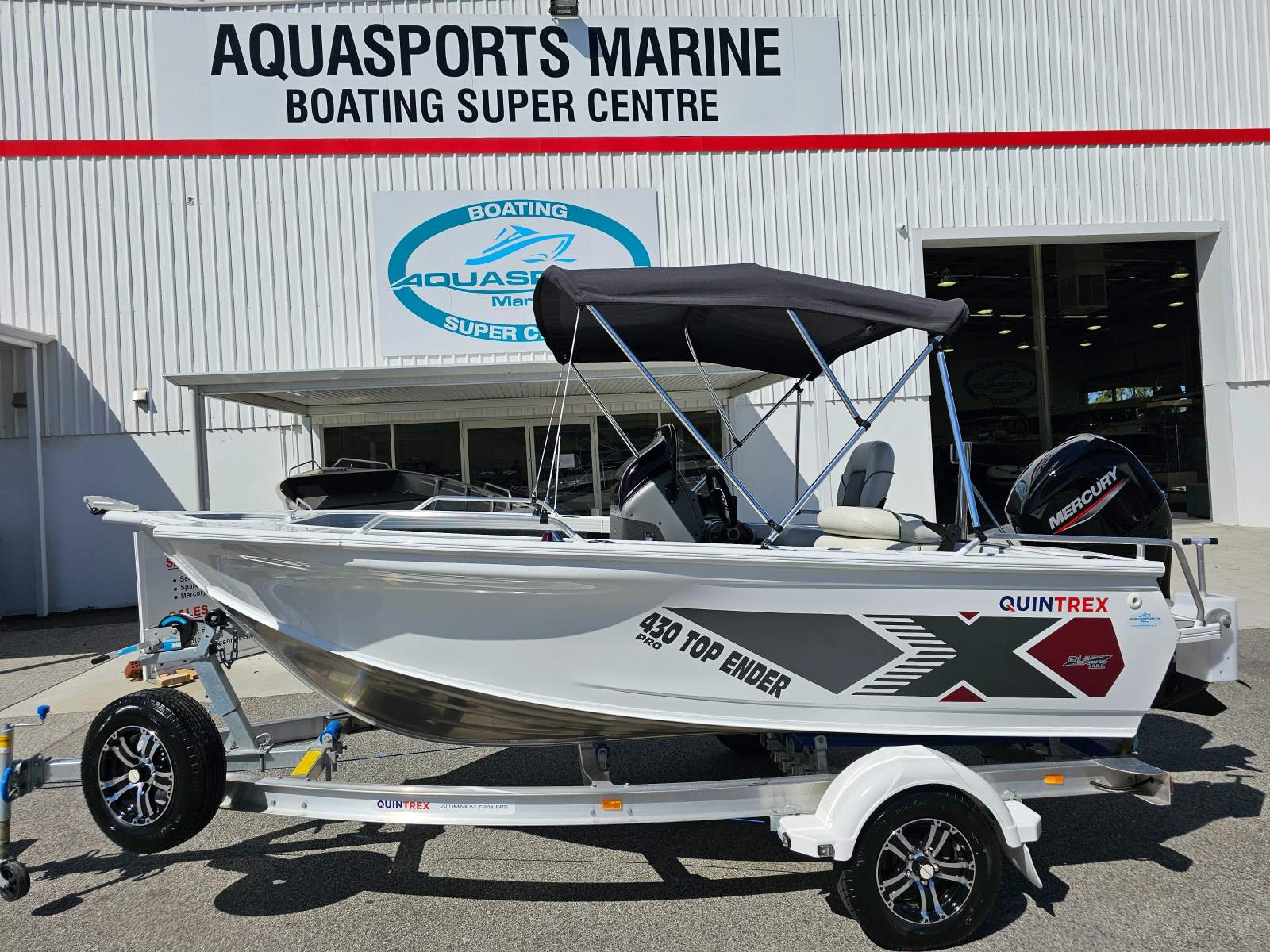 New Quintrex 430 Top Ender