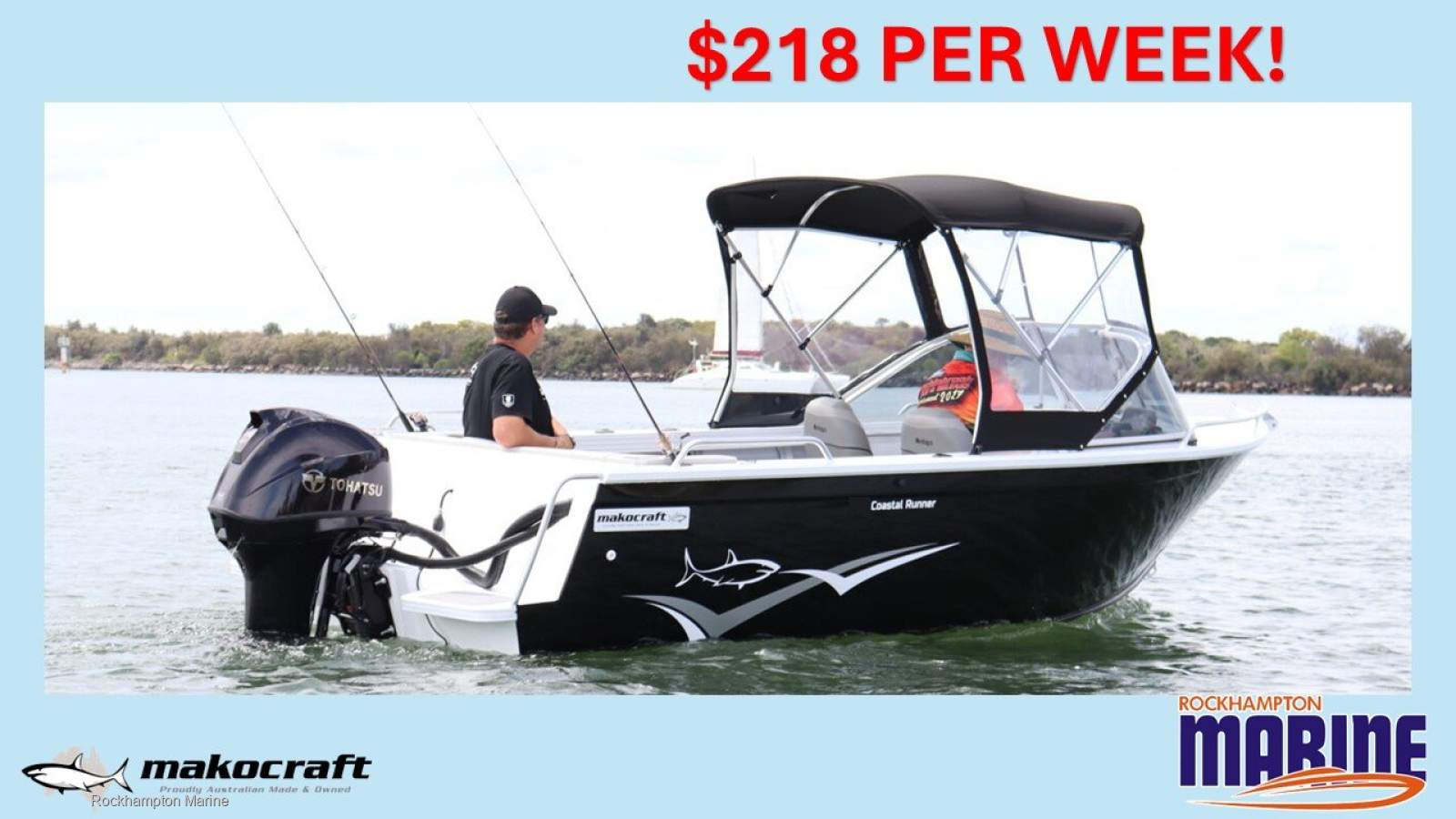 Makocraft 481 Coastal Runner B, M, T PACKAGE FROM ROCKHAMPTON MARINE!!