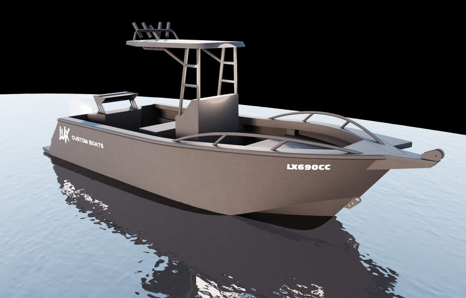 Lux Custom Boats 6110 Centre Console