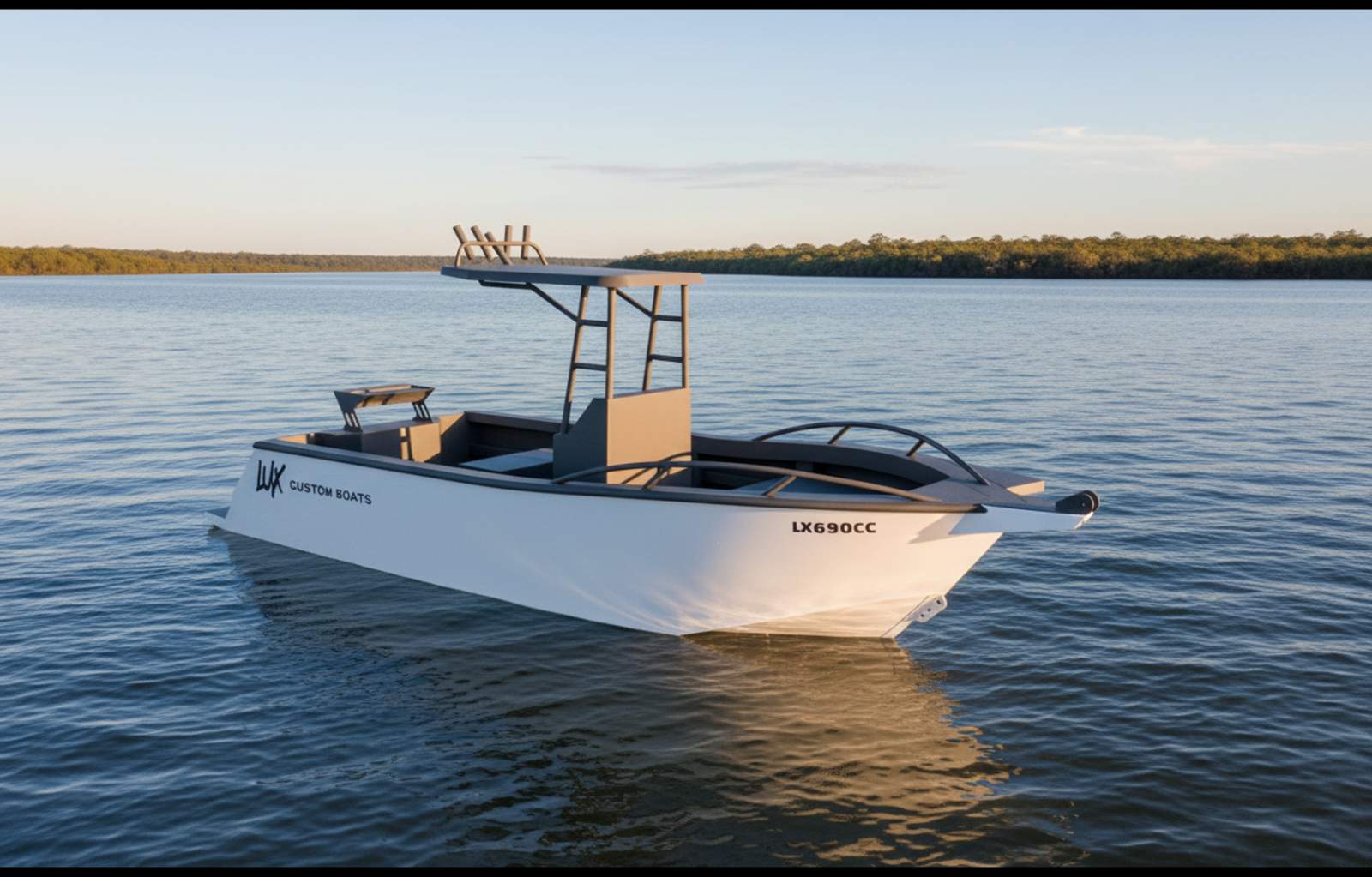 Lux Custom Boats 6110 Centre Console