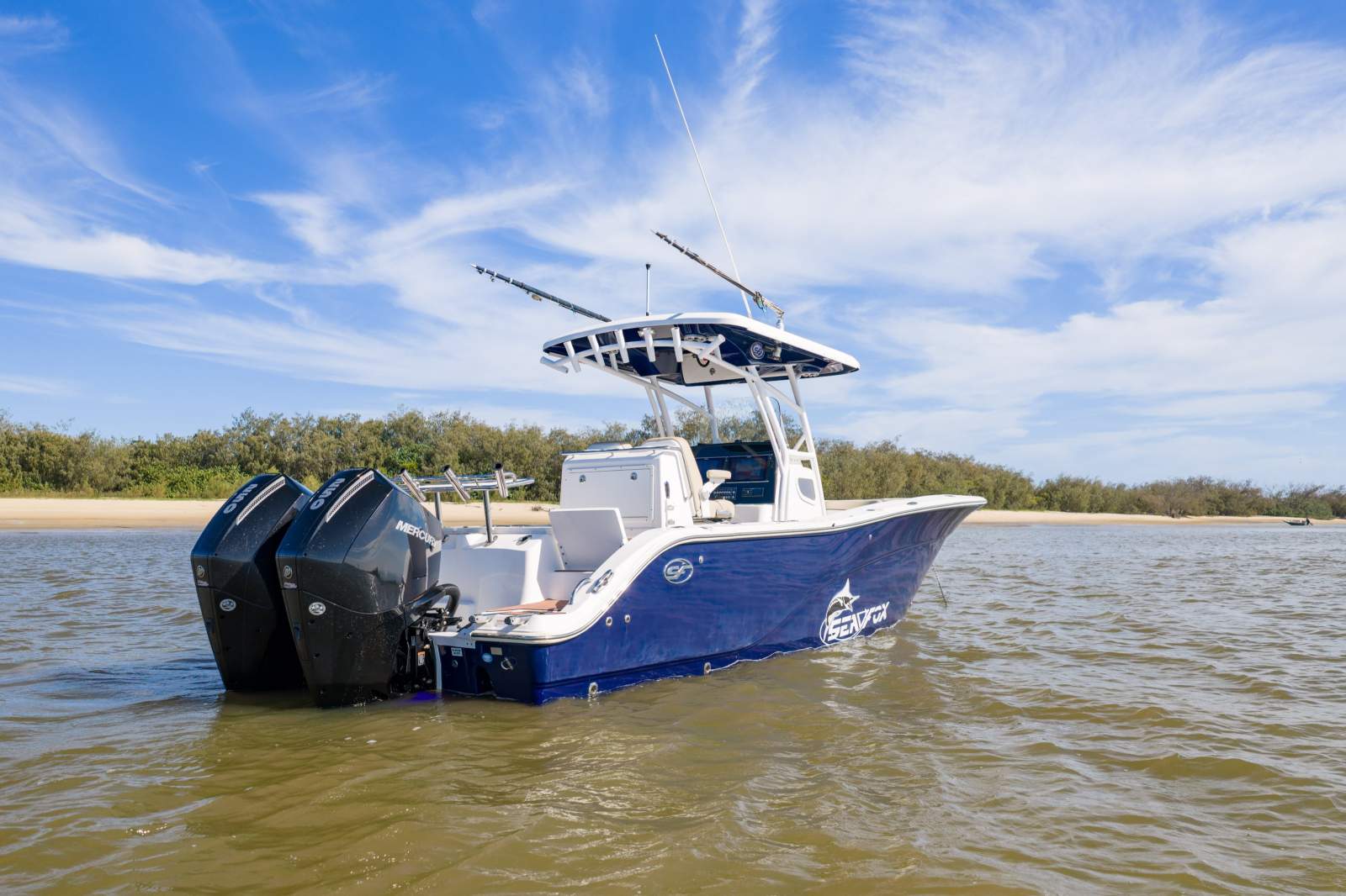 Sea Fox 288 Commander - NEW ENGINES & INCLUDES SEA PEN