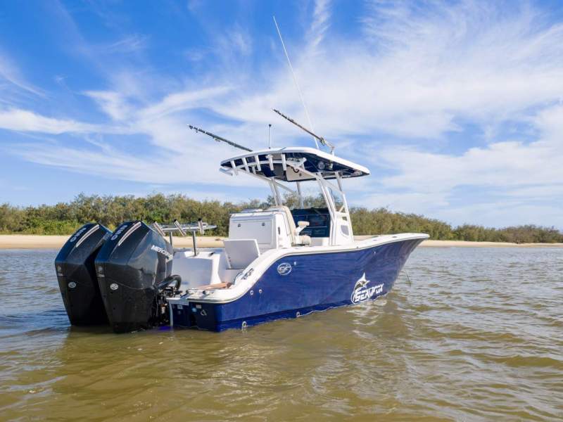 Sea Fox 288 Commander - NEW ENGINES & INCLUDES SEA PEN