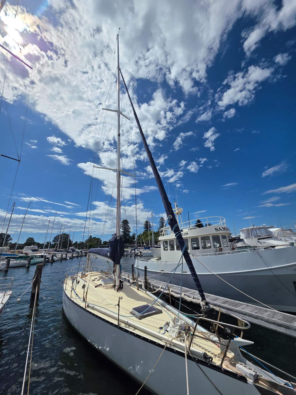 Adams 13 A Proper Cruising Yacht--Refit Where It Counts