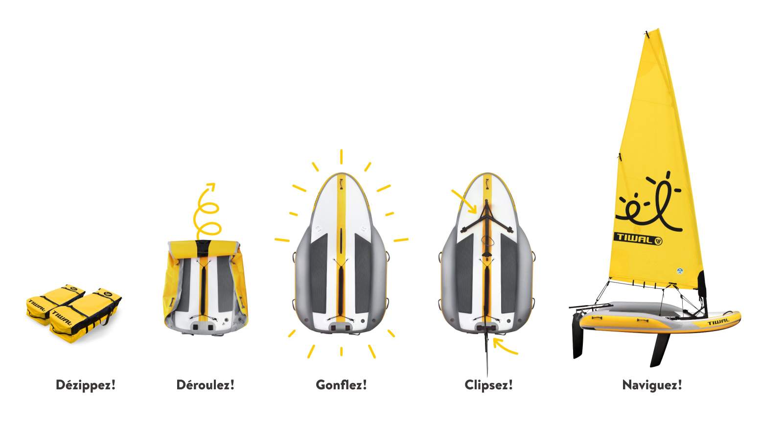 Tiwal 2 Sailing Dinghy