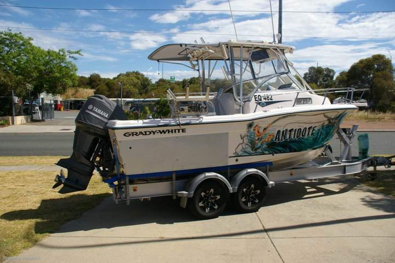 Grady-White Adventure 208 225 hp and 2022 trailer