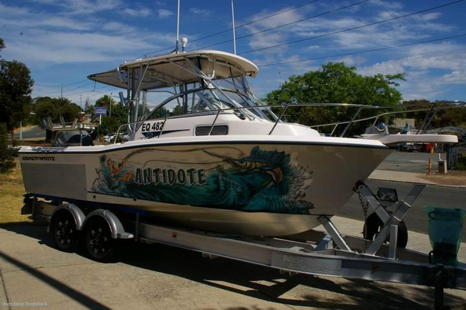 Grady-White Adventure 208 225 hp and 2022 trailer