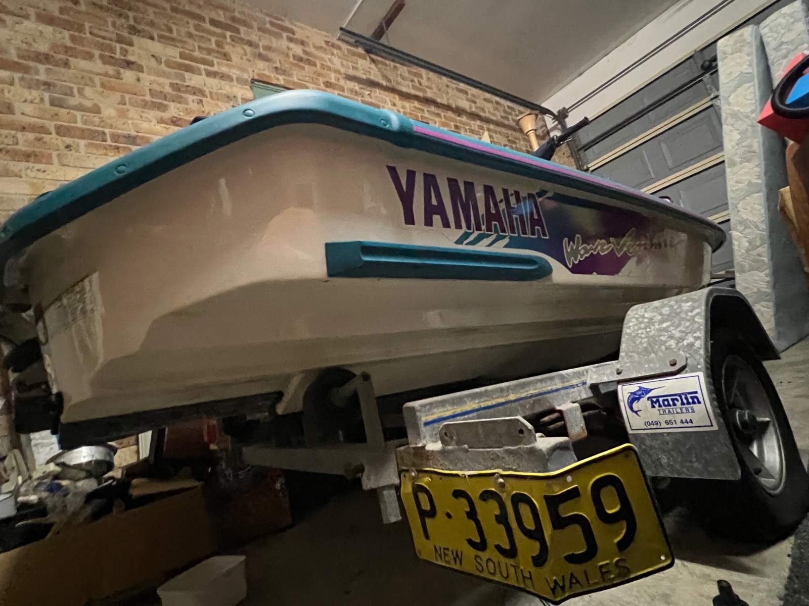 Yamaha Waverunner 1996 Yamaha Waverunner Venture 760cc and trailer