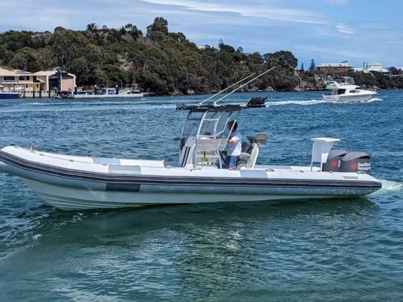 Stingray Ribs 9.5 Searaider Fantastic day boat set up. 55 knots ++