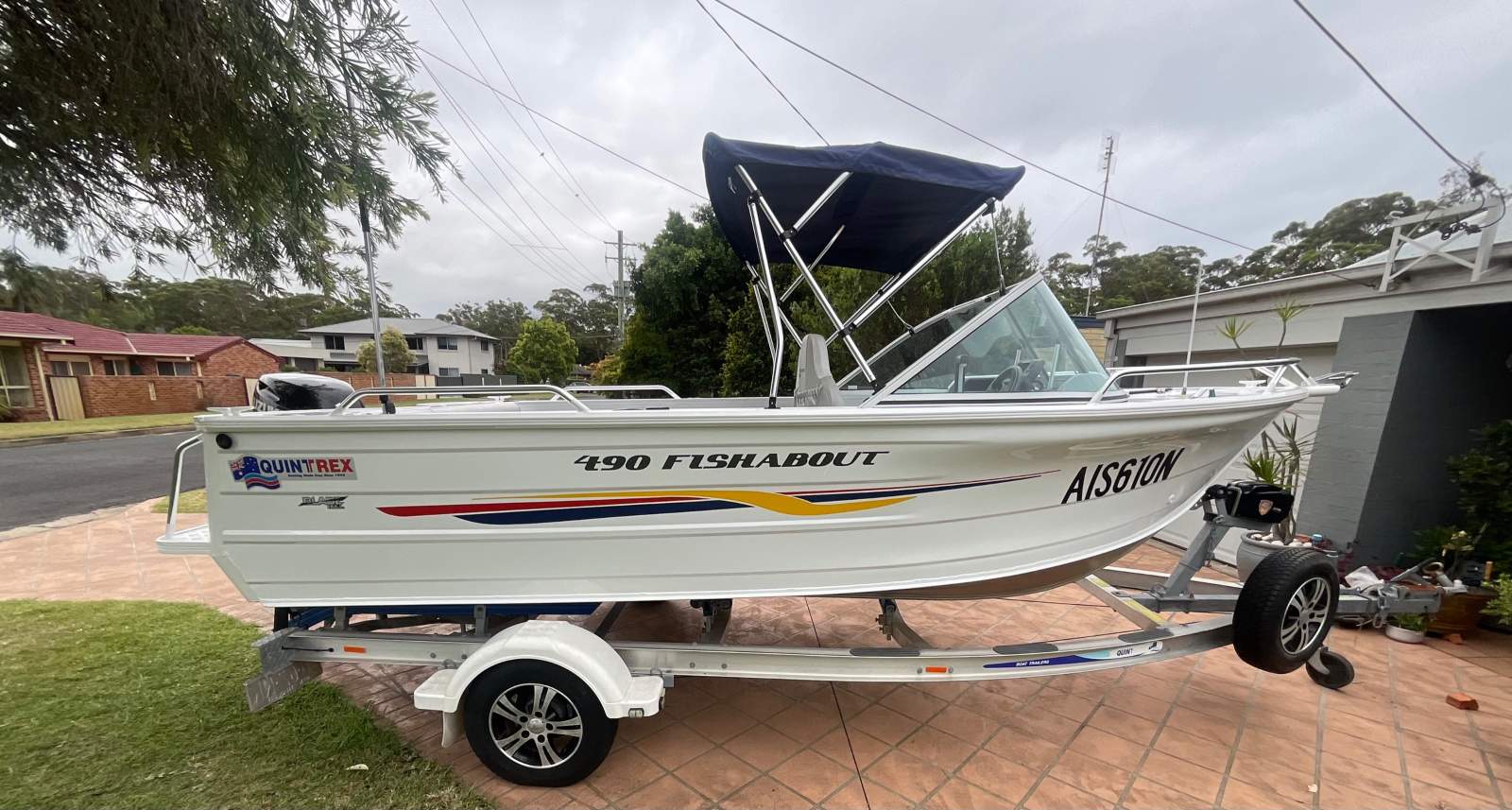 Quintrex 490 Fishabout