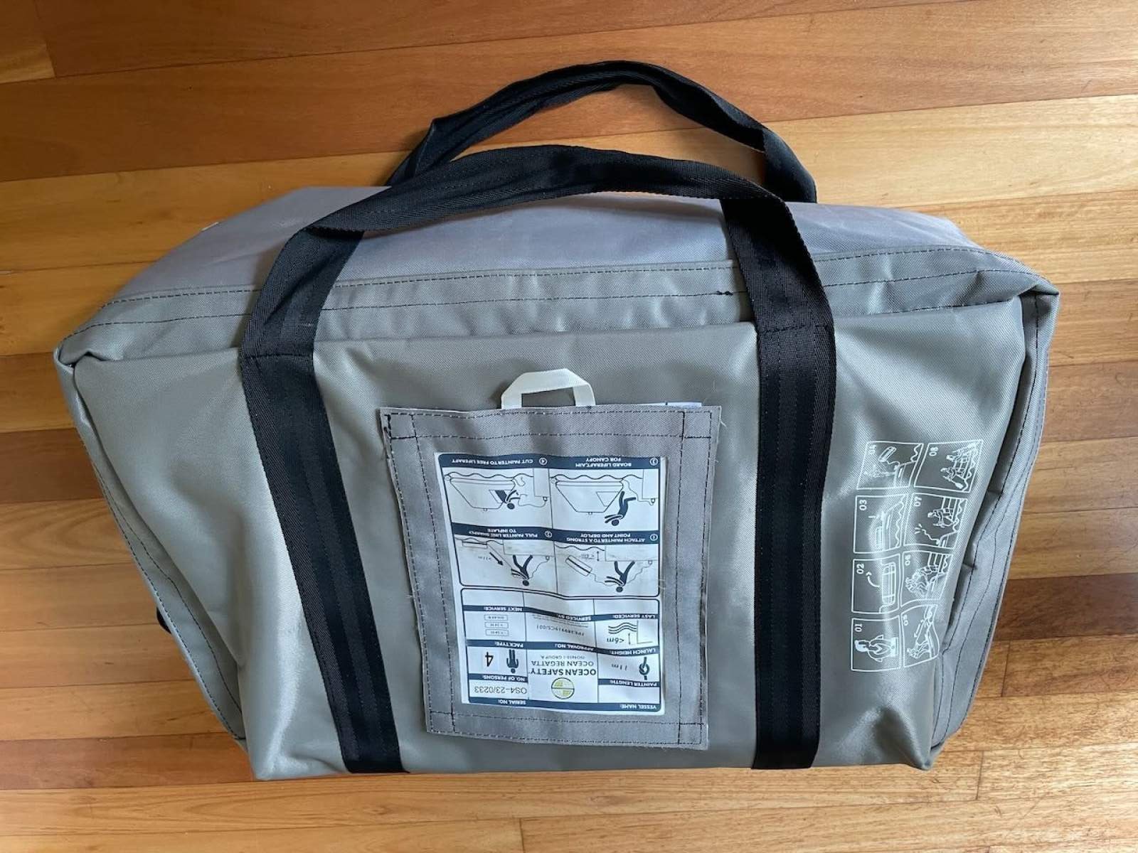 4 Person Liferaft - Ocean Regatta ISO-9650-1 in Valise Pack