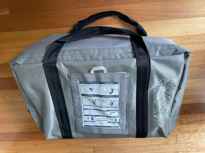 4 Person Liferaft - Ocean Regatta ISO-9650-1 in Valise Pack