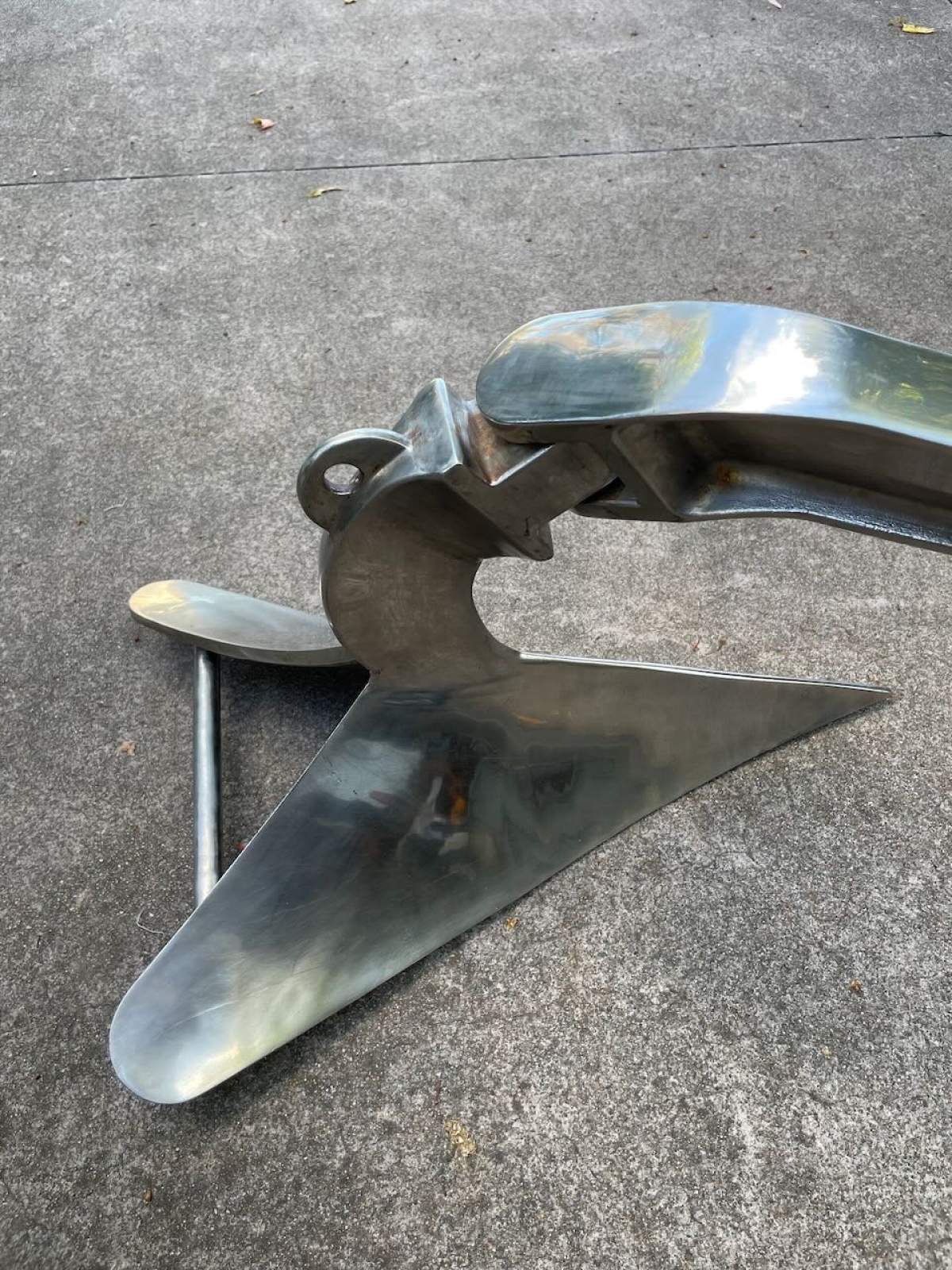 15kg (33lb) Stainless Steel Plough Anchor