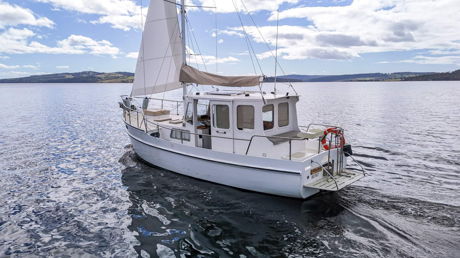 SUPERB HUON PINE MOTORSAILOR, FULLY UPGRADED!