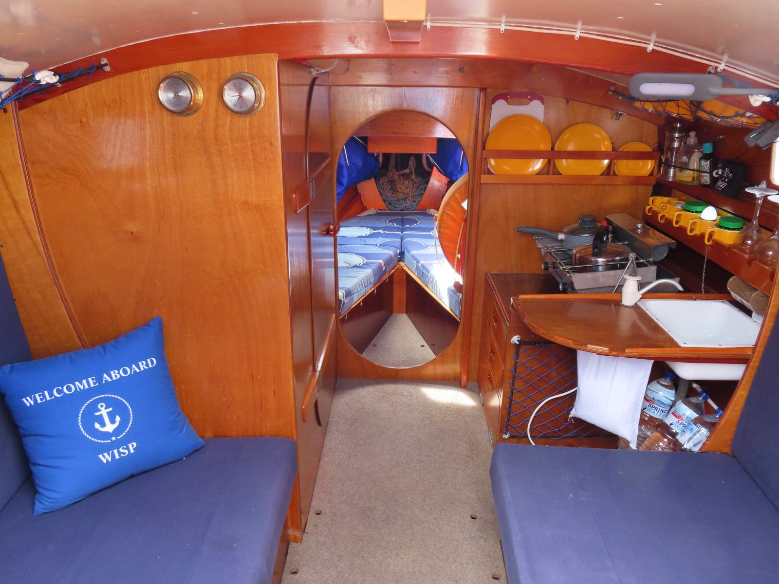 Clinker 24ft Timber Yacht SUPERBLY BUILT, CAPABLE AND COMFORTABLE!