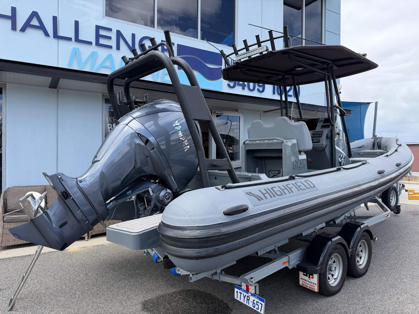 Highfield Patrol 700 - With Yamaha 250HP 4-Stroke (60 hours)