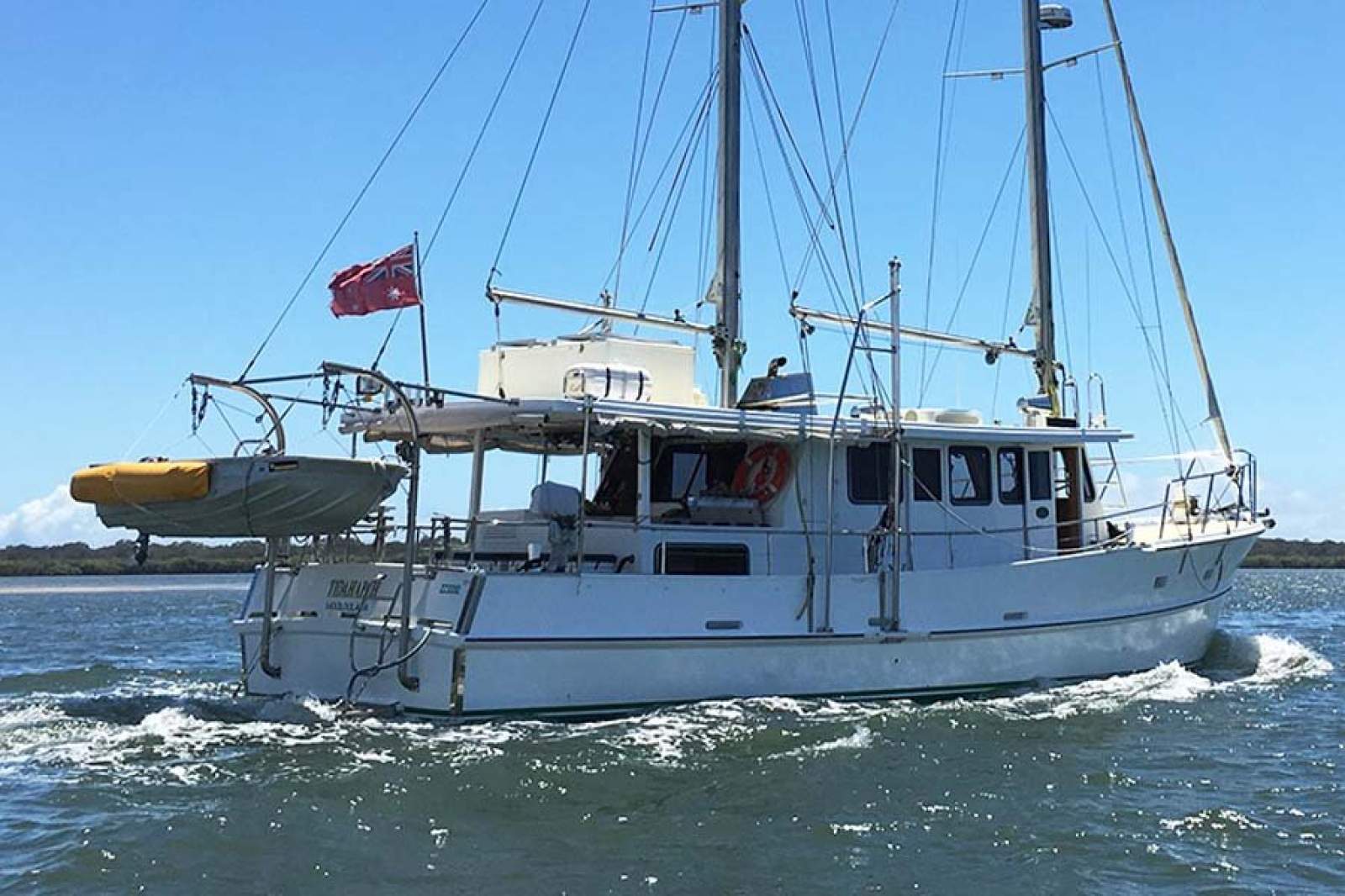 Bert Ellis Moreton Bay Cruiser Ketch Rigged