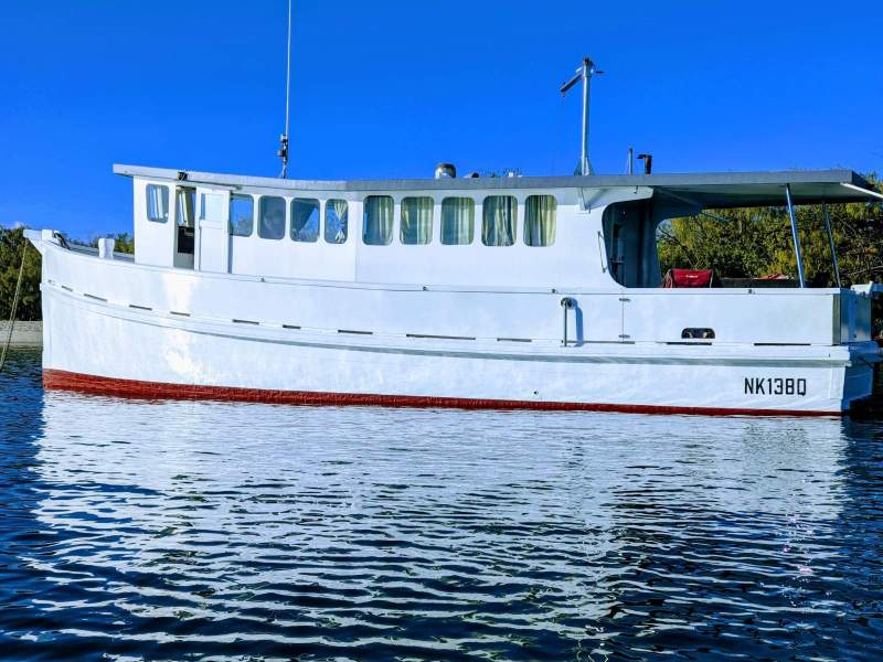 45ft Timber Trawler Style Cruiser