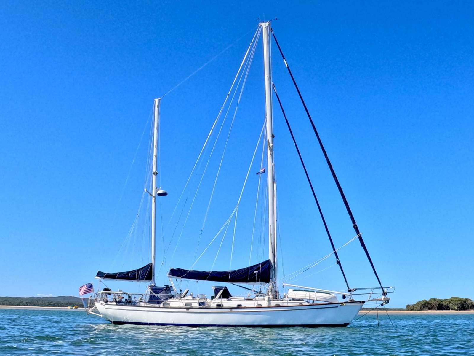Shannon 50 Ketch Aft cockpit