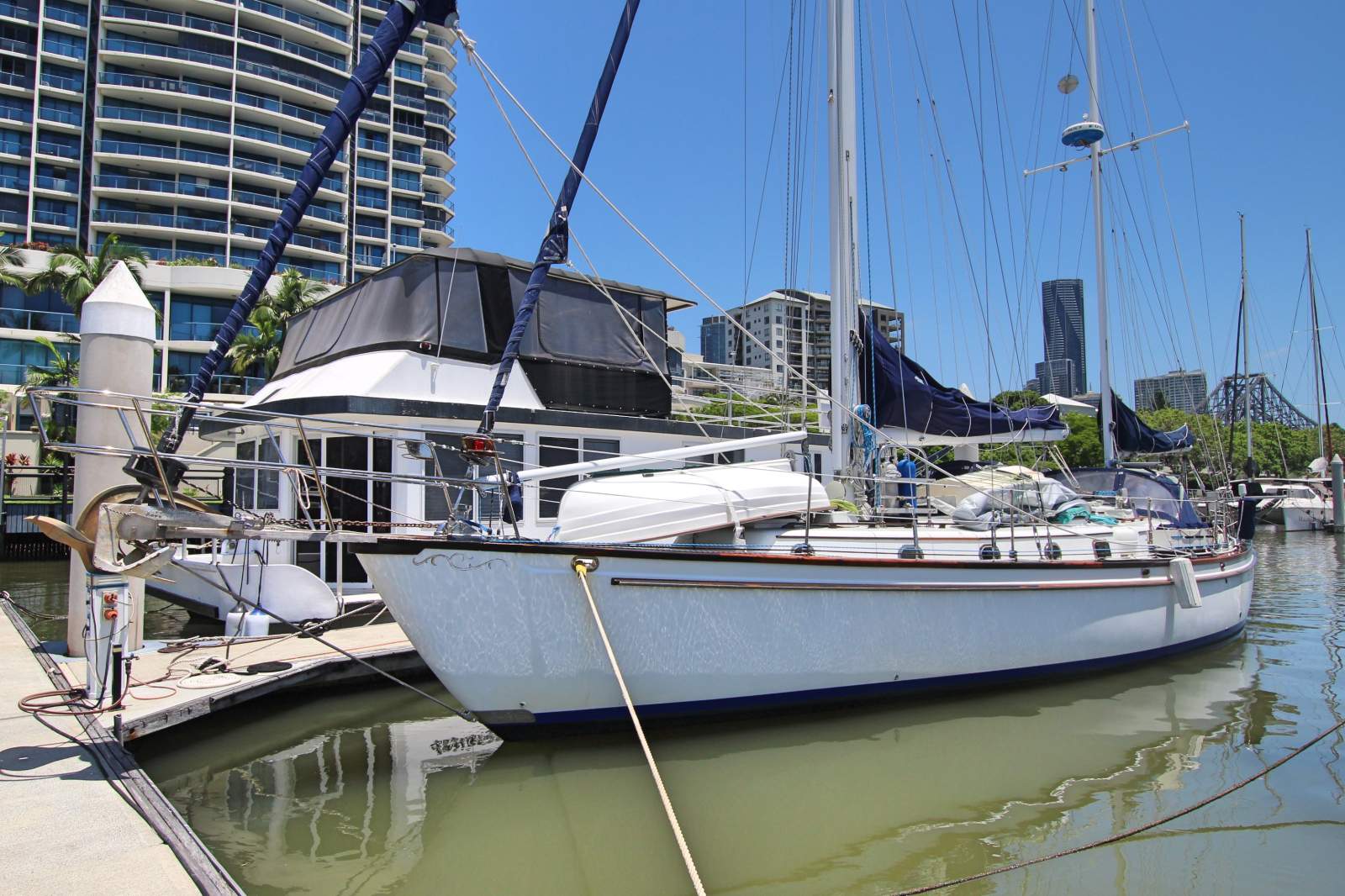 Shannon 50 Ketch Aft cockpit