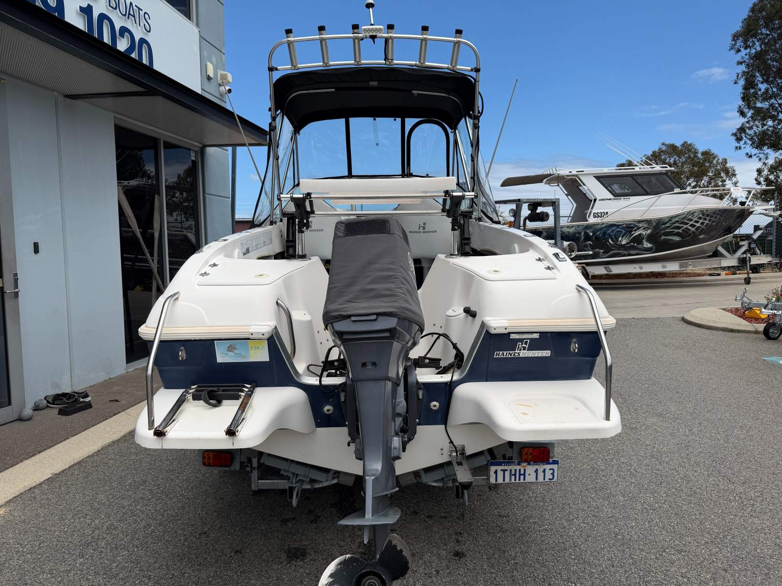 Haines Hunter Legend V17 with Yamaha 90HP 2 stroke