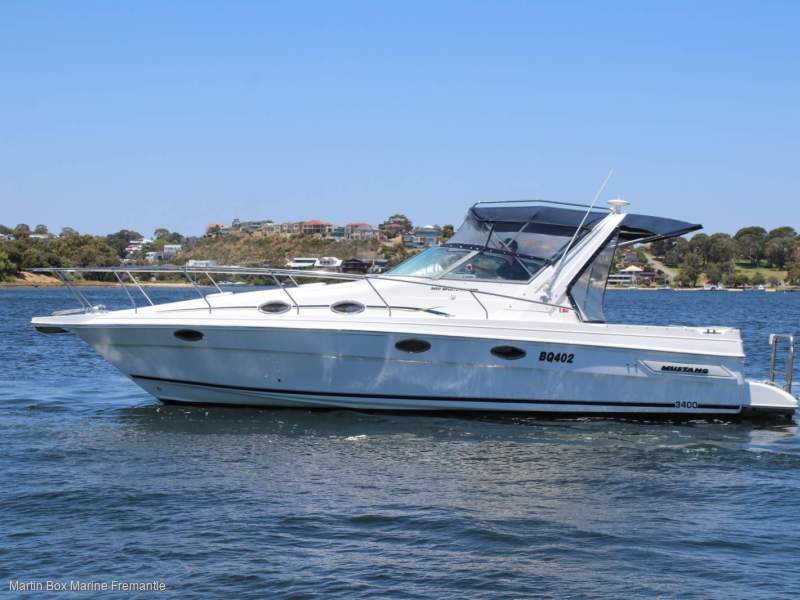 Mustang 3400 Sportscruiser with new motors in 2022