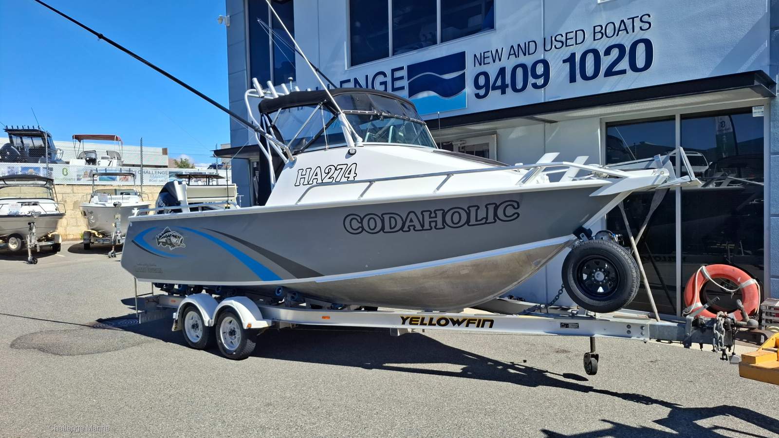 Yellowfin Plate 6200 Cabin - 2015 model 200 HP 4 stroke