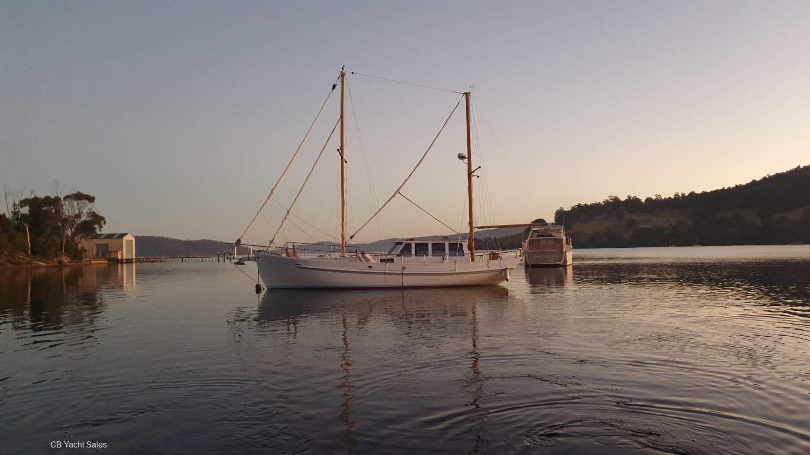 Timber Motor Sailer - Ex Shark Fishing Boat