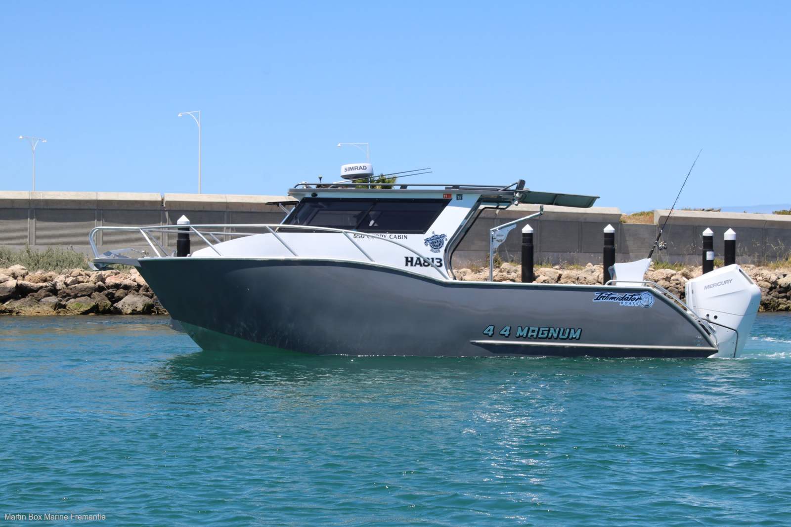 Intimidator Boats 850 Cuddy Cabin with Twin 400Hp V10 Mercury Outboards