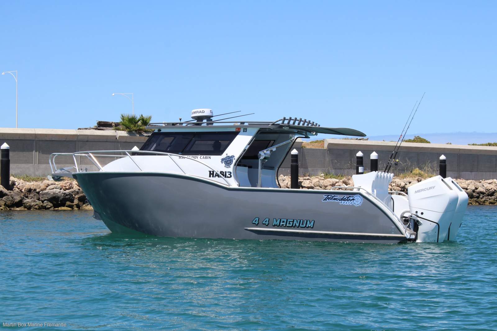 Intimidator Boats 850 Cuddy Cabin with Twin 400Hp V10 Mercury Outboards