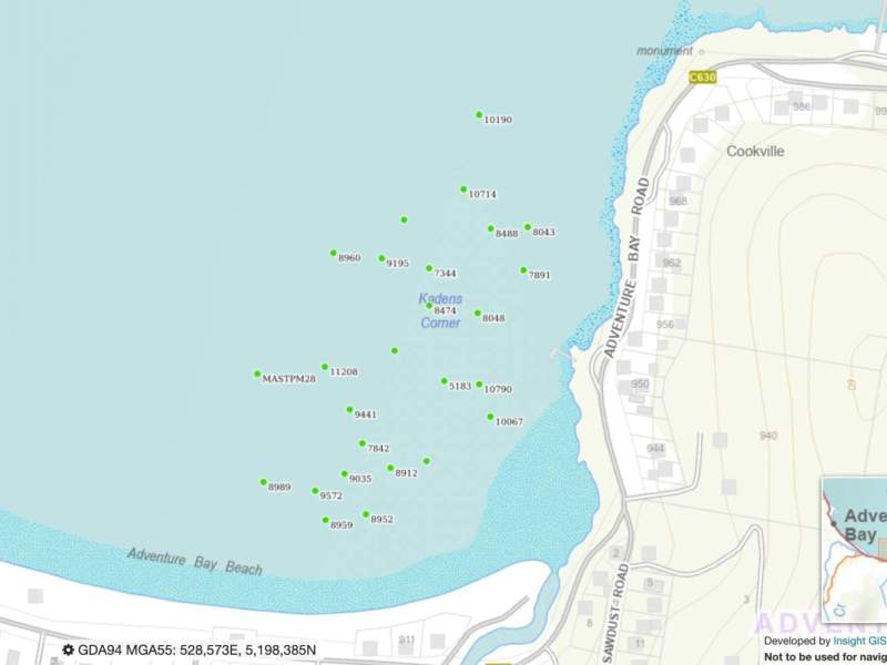 Mooring for Sale - Adventure Bay, Bruny Island TAS
