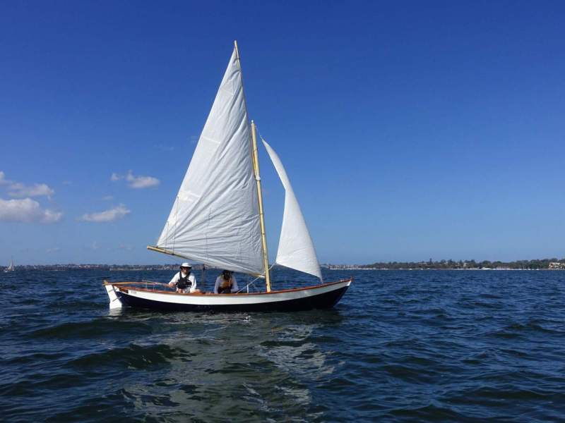 Ness Yawl design by ian Oughtred