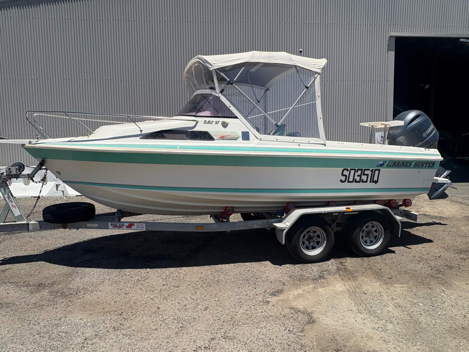 Haines Hunter 580sf Offshore Performer