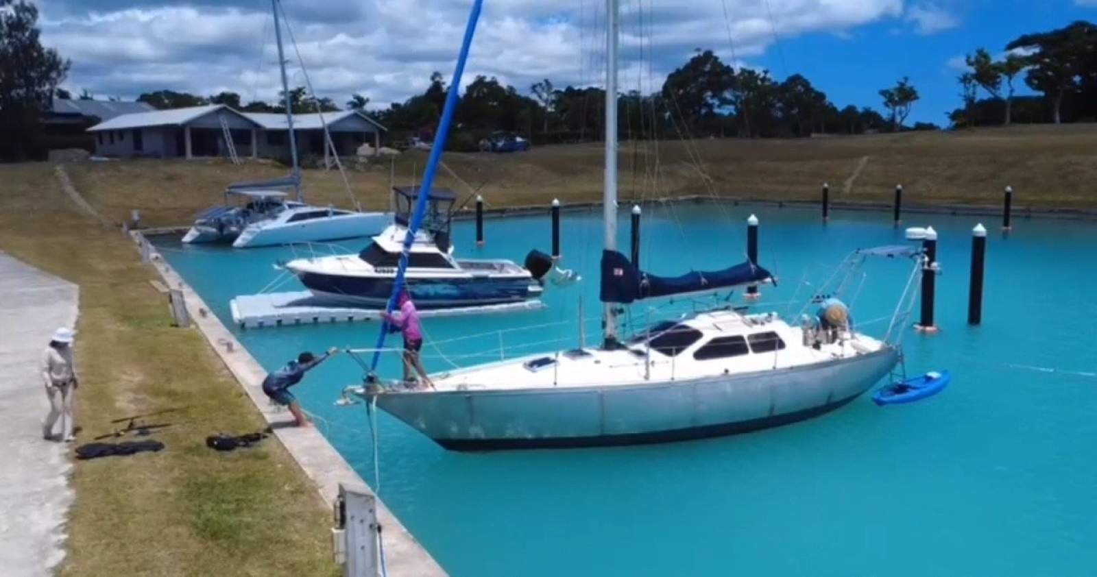Leguen Hemidy Brise de mer 34 Built by the Chantier Le Guen-Hémidy shipyard