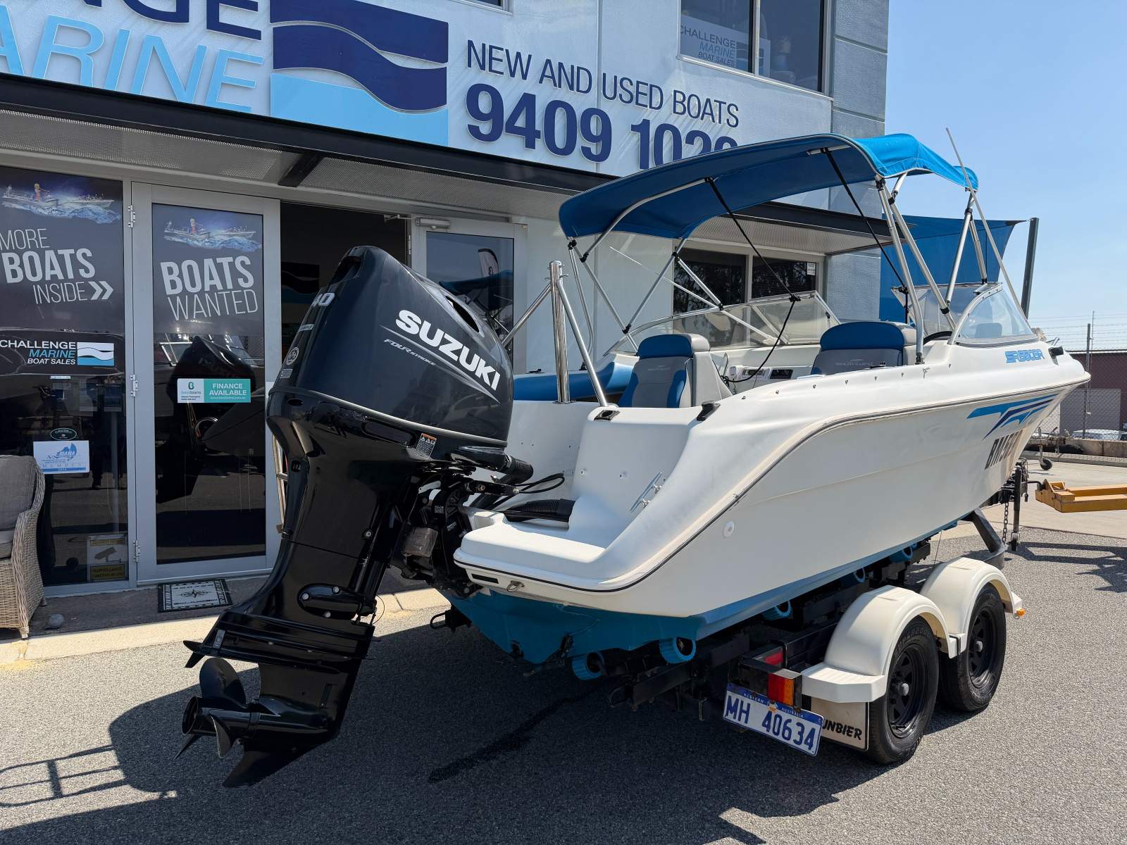 Southwind SR550BR - 2023 Suzuki 140HP 4-Stroke with approx 70 hours