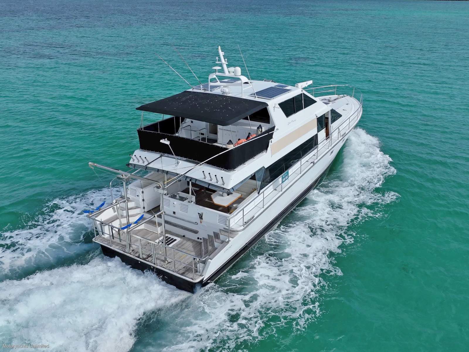 Carter 72 Custom Flybridge Cruiser - Live-aboard passagemaker For Sale ...