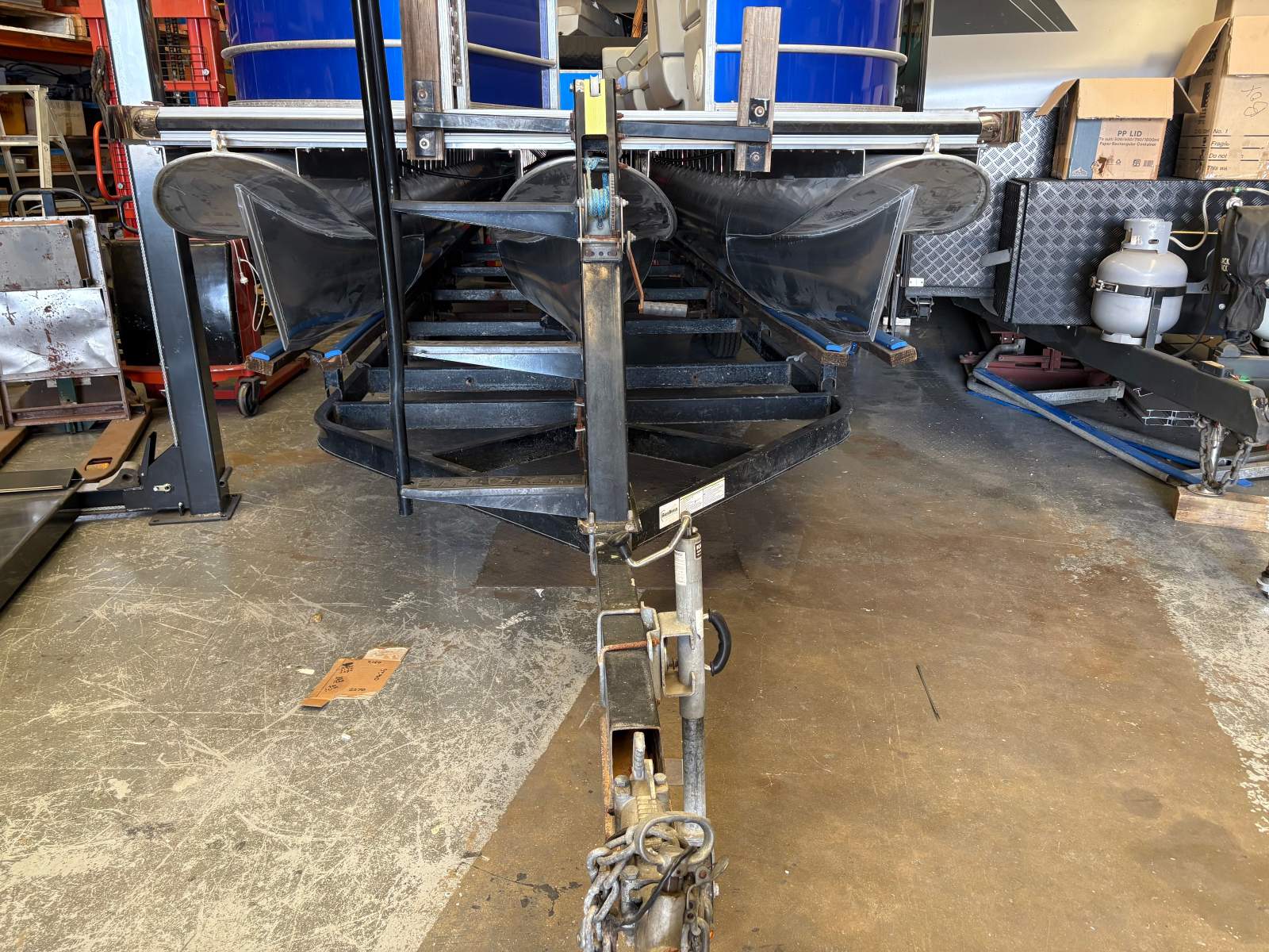 2025 platform, 2022 motors, tri hull & trailer